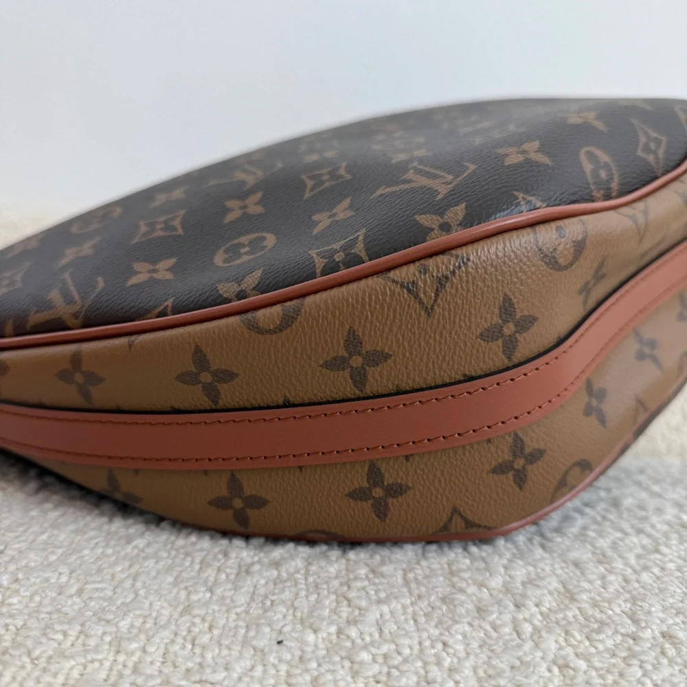 Louis Vuitton Monogram Hobo Loop Crossbody Shoulder Bag